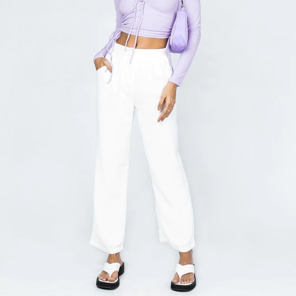 Princess Polly Armando Pants - Sand